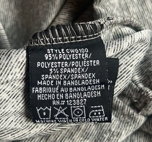 Canada Weather Gear Supreme Soft Mock Neck Sweatshirt Gray Size L