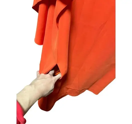 Opening Ceremony Orange Cape Dress