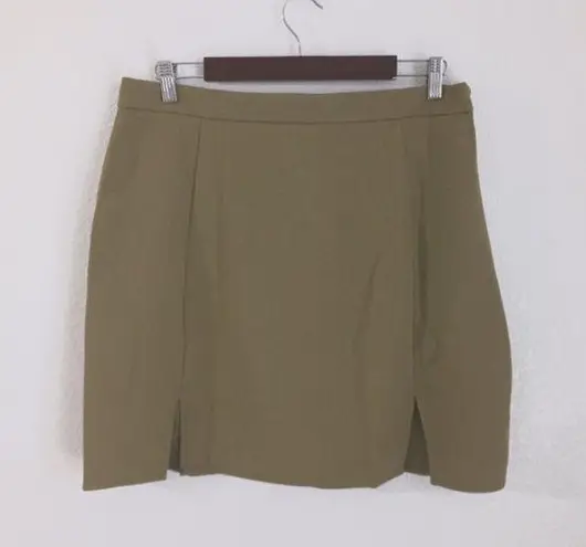 Missguided Misguided 14 Tailored Smart Double Split Mini Skirt New! - Image 1