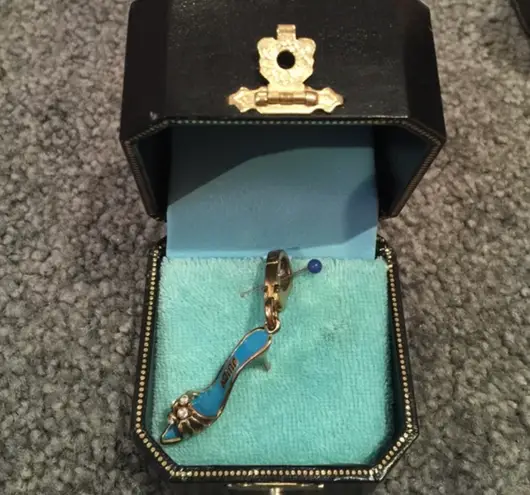 Juicy Couture Blue Heel Shoe  Charm