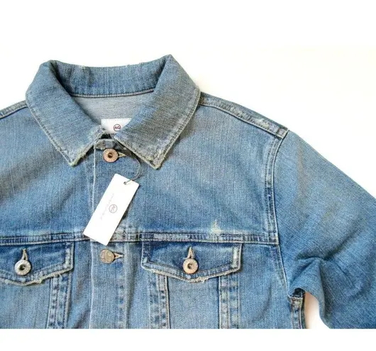 AG Adriano Goldschmied NWT AG Jeans Adriano Goldschmied Nancy 17 Year Grunge Boyfriend Denim Jacket XS