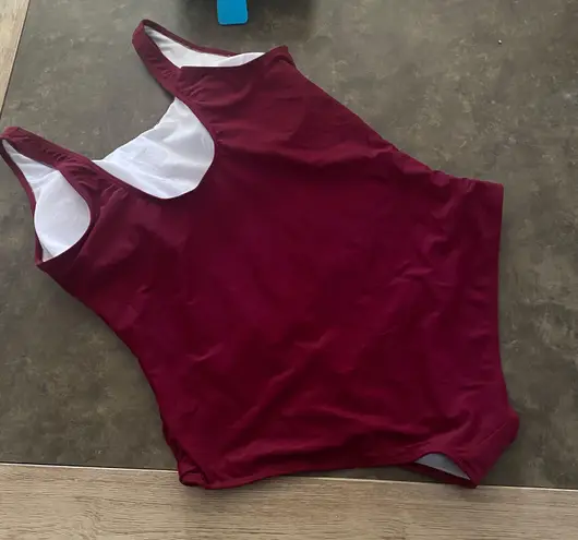 One Piece Daci Women Plus Size Swimsuit Backless Tummy Control Ruched Bathing Suit