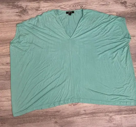 Yana K Mint Green Short Sleeve V