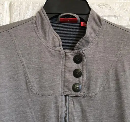 Puma  3 button zip up jersey jacket size‎ small - Image 2