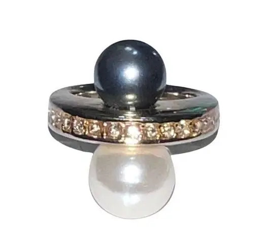 Park Lane New Raquel As Different as Night & Day Women’s Designer Ring size 7