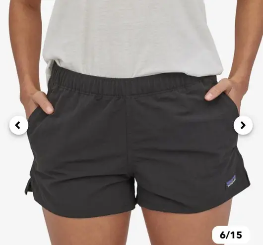 Patagonia Black Barely Baggies Shorts