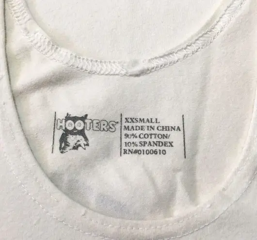 Hooters 🔃 Logo Waitress Uniform Tank Top