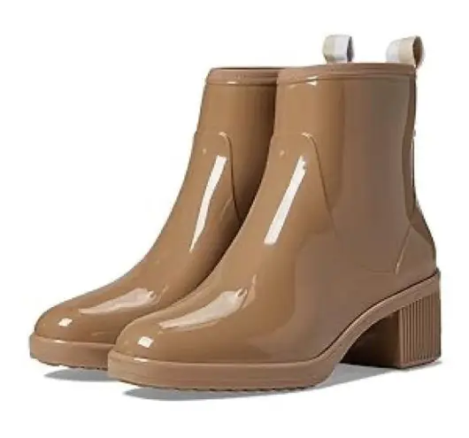 Kate Spade  Puddle Rain Booties, Rustic/Neutral Size 7 New in Box