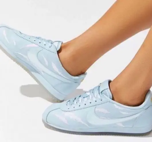 Nike Classic Cortez Embroidered SkyBlue Blue Size 7 60 36 Off Retail New With Tags From Mariana