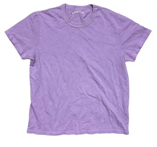 NWOT American Giant Women's Purple Vintage Crew Neck Tee M Short Sleeve Basic Size M