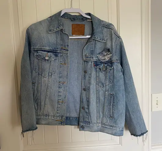 L.E.I  Light Wash Jean Jacket 