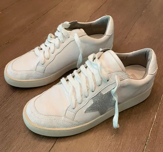 White Raven Star Sneaker Size 8