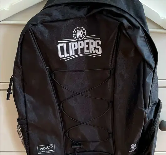 Nba NWT Los Angeles Clippers black Baby2Baby Kawhi Leonard backpack 11x17 spring