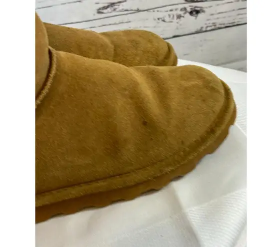 BEARPAW Women's  Tan Suede Winter Boots US 11