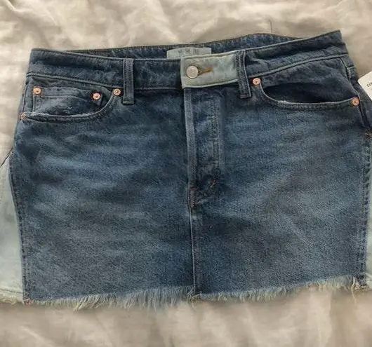 Free People Denim Skirt