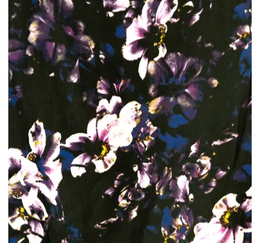 Simply Vera Wang Asymmetrical Floral Blouse