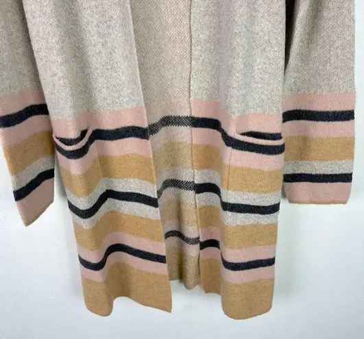 Fortune + Ivy NWOT Stitch Fix Striped Long Sleeve Open Cardigan Sweater Medium M