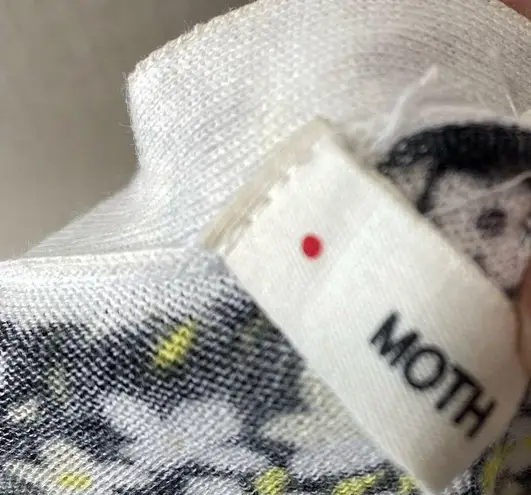 Moth For Anthropologie small lightweight summer cardigan size small Black - Image 5