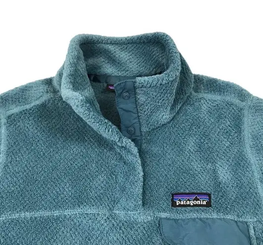Patagonia  Re-Tool Snap-T Fleece Pullover Women S Blue Outdoor Travel Cottage