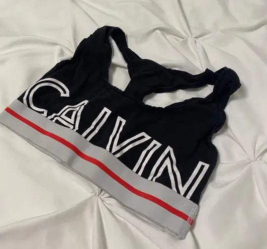 Calvin Klein Black Sports Bra