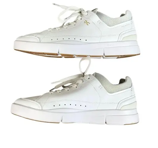 ON CLOUD Roger Centre Court Sneakers Tennis Shoes W's 9 White Retro Classic NWOB