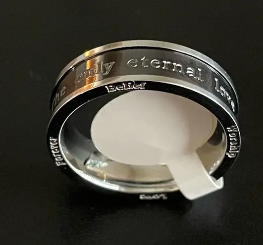 Only The eternal love promise ring size 7