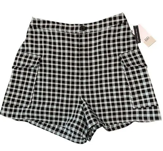 BP  Plaid High Rise Dressy Shorts Size S