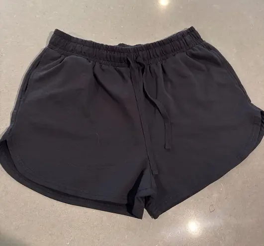 Rebel Sky Womens Black Athletic Lounge Shorts Drawstring xl Black