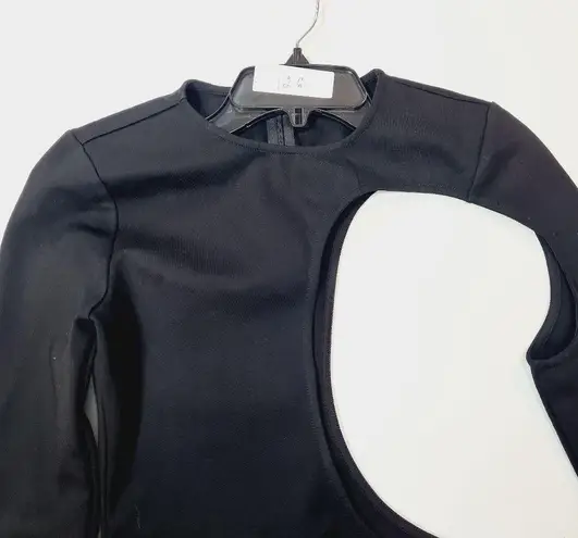 H:ours Gabriela Mini Dress in Black