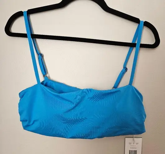 ANDIE Swim Top The Newport Azul Blue Bikini Neutral Solid