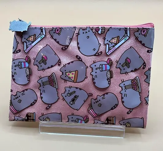 Pusheen A Very Cute Rare HTF Cat Zip Pouch Bag Pencil Bag Cosmetic Makeup Case