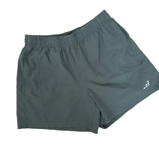 Bcg dark camo green women size small workout athletic shorts pockets casual