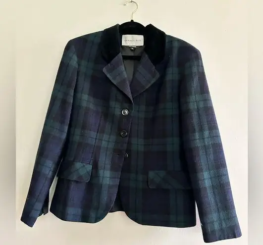 American Vintage  Summit Hill | Deadstock 100% Wool Plaid Tartan Blazer