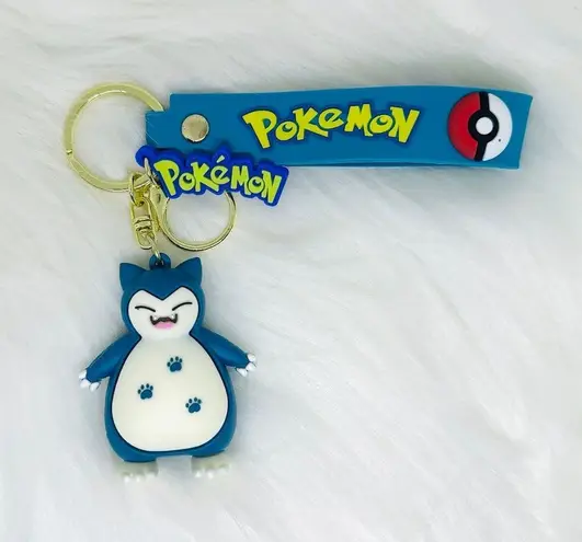Pikachu and Snorlax Keychain Duo