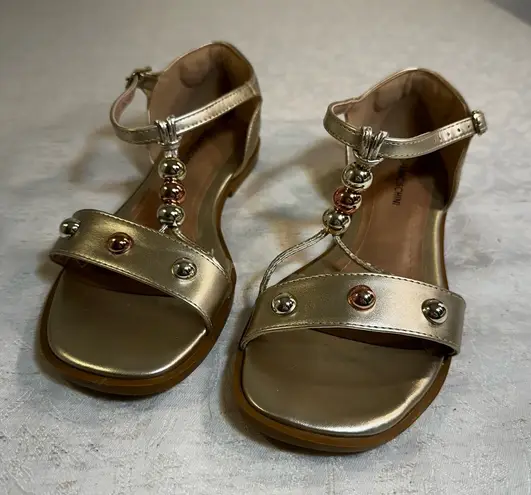 Francischini Metallic Beaded T