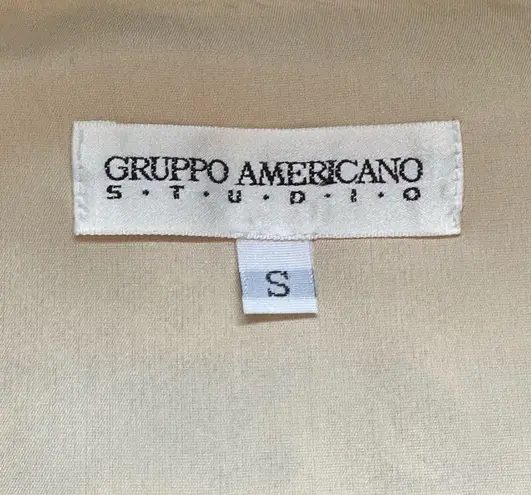Gruppo Americano Studio Light Yellow Vintage Skirt Vest Jacket Set SZS 6 S 8 Size undefined