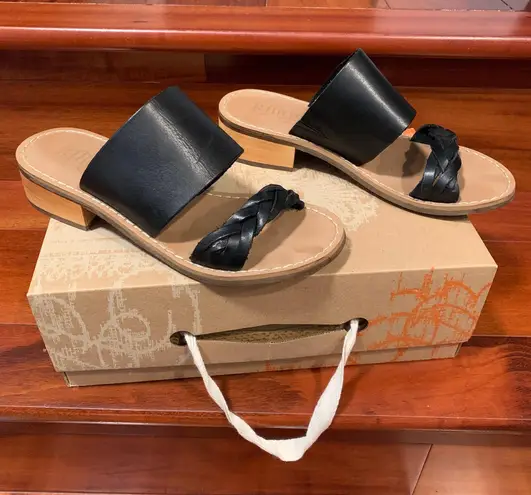 Latigo Black Tapas Leather Sandals