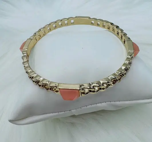 The Peach & Gold Statement Bangle