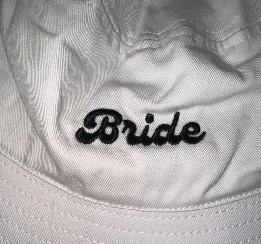 White Bride Bucket Hat