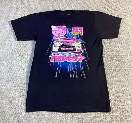 Hello Kitty Tokyo Speed Racing Tee S Black
