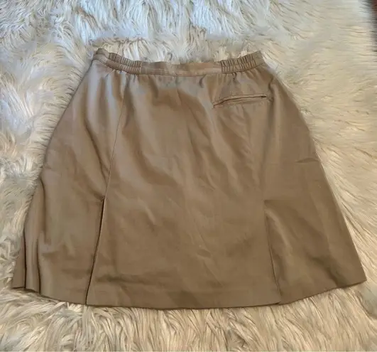Vintage Lily’s of Beverly Hills Khaki Uniform Skort Size 10