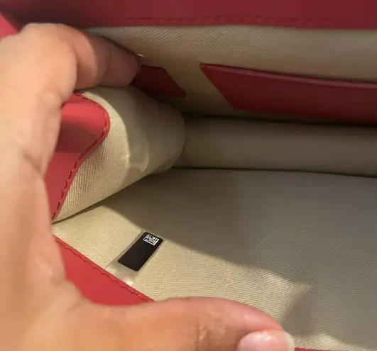 Chloé EST. Retail $1,500 CHLOÉ Scarlet Pink C Ring Crossbody Bag