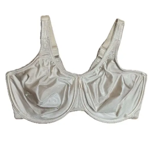 Wacoal Basic Beauty Full Figure Seamless Underwire Bra 40DDD 40F Sand