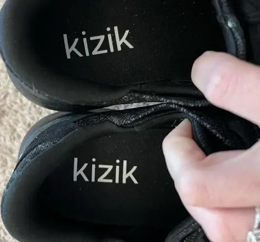 Kizik Women’s Lima Sneakers Heathered Black Size 8.5