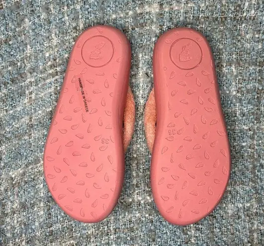 Ancient Greek Sandals Women's Charisma Comfort Terry Flip Flops in Pink Size 6