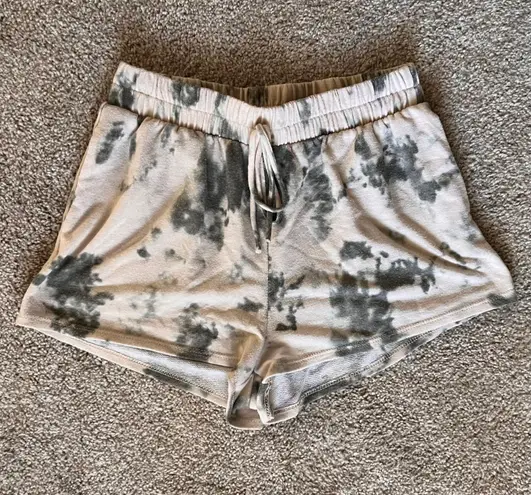 Pink Lily Tie Dye Lounge Shorts