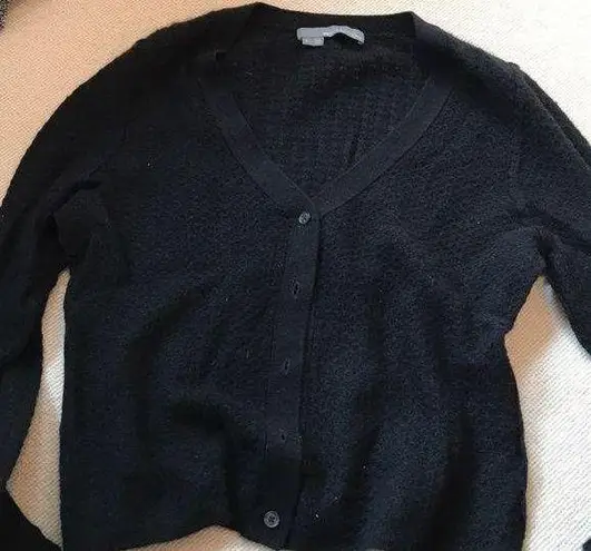 360 Cashmere Black Cashmere Sweater