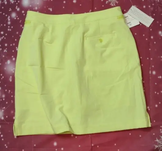 ep pro  neon yellow tennis skort size 6