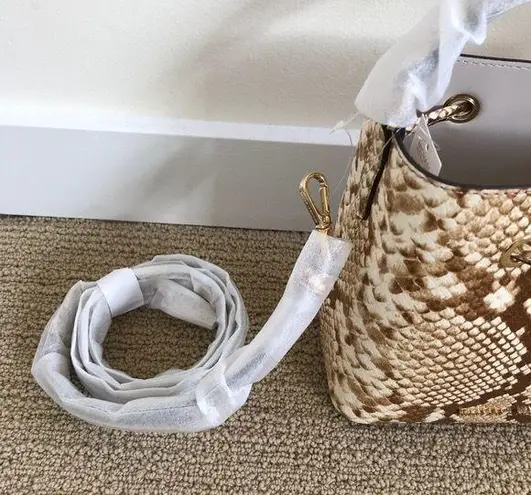 Michael Kors Set Suri Small Python Embossed Crossbody Bag W Jet Set Wallet Brown 203 59 Off Retail New With Tags From Michelle