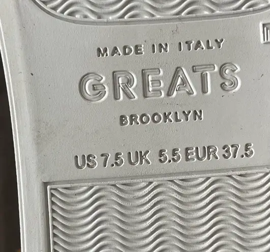 Greats Women The Wooster Dusty Pink Leather Round Toe Slip On Shoes Size 7.5